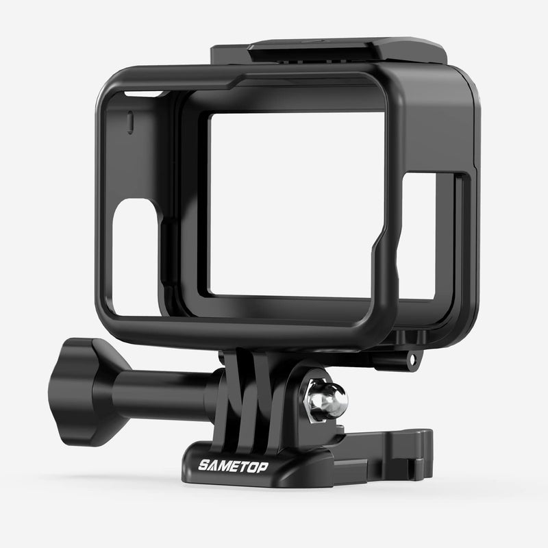 Sametop Frame Mount Housing Case Compatible with GoPro Hero 7 Black, 7 Silver, 7 White, Hero 6 Black, Hero 5 Black, Hero (2018) Cameras