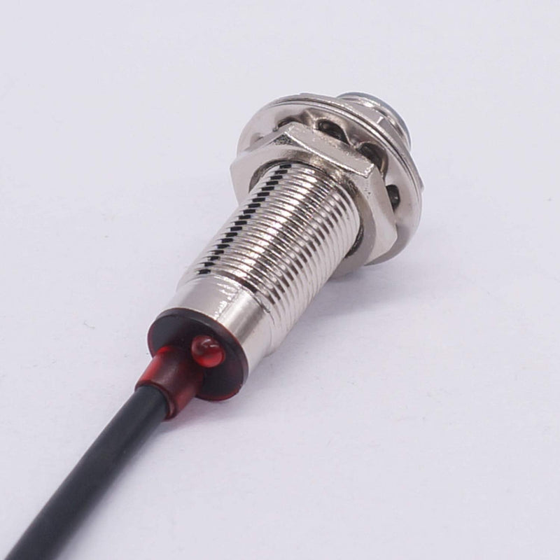 3 Pack NJK-5002C 10mm Hall Effect Switch Proximity Effect Sensor Inductive Switch NPN NO Normally Open with Magnet DC5-30V