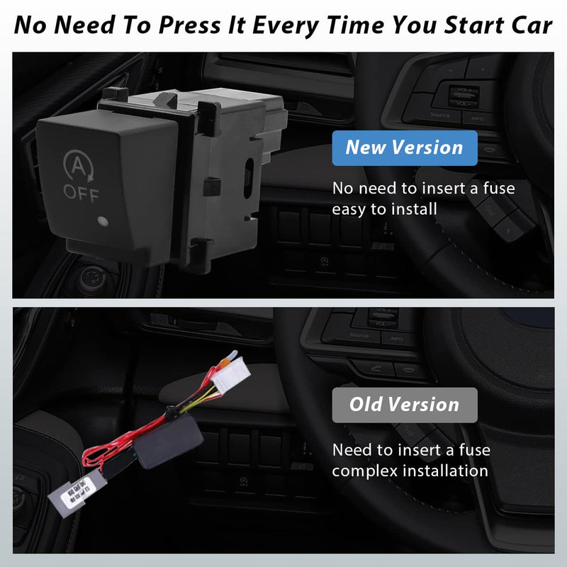 Auto Start Stop Eliminator for Subaru Forester Legacy Outback,Little Auto Start Stop a-Off Controller/Canceller/Disable/Delete for 2019-2023 Forester,2017-2020 Legacy,2015-2020 Outback