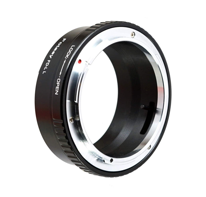 Fotasy Canon FD Lens to Leica L Adapter, FD Leica T Adapter, FD Leica SL Adapter, FD Panasonic S, FD Lens Sigma L Adapter, fits Leica SL TL2 TL Leica T & Panasonic Lumix S1 S1H S1R, Sigma fp, FD - Leica L