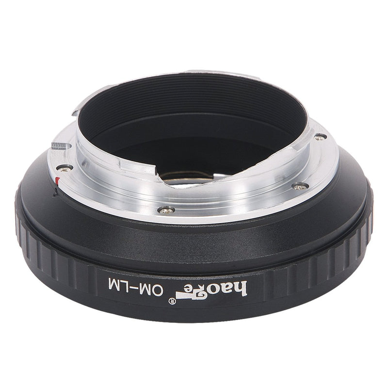 Haoge Lens Mount Adapter for Olympus OM Zuiko Mount Lens to Leica M LM Mount Camera Such as M240, M240P, M262, M3, M2, M1, M4, M5, M6, MP, M7, M8, M9, M9-P, M Monochrom, M-E, M, M-P, M10, M-A