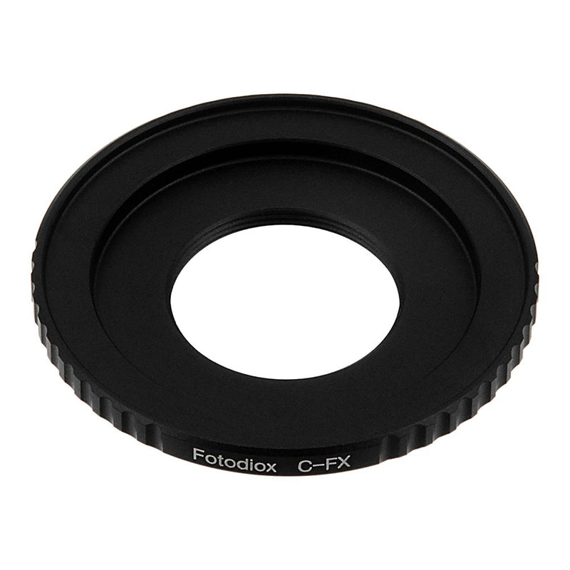 Fotodiox Lens Mount Adapter Compatible with C-Mount CCTV / Cine Lens on Fuji X-Mount Cameras Standard