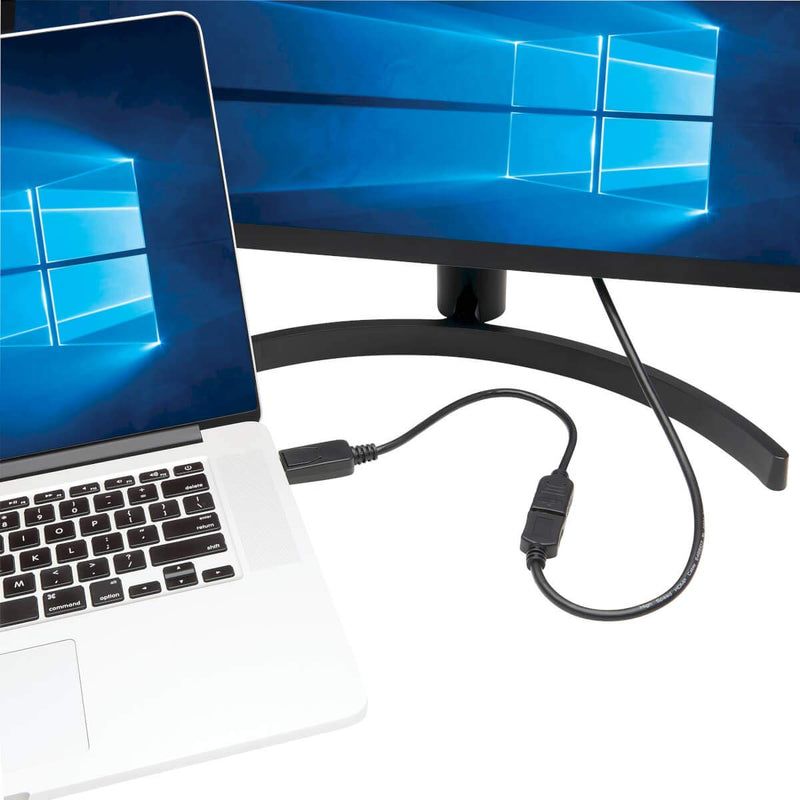 [AUSTRALIA] - Tripp Lite DisplayPort to HDMI Video Adapter, 1080p 60Hz DP to HDMI Video Converter, Passive Display Adapter (M/F), HDCP, 1 ft. (P136-001) 