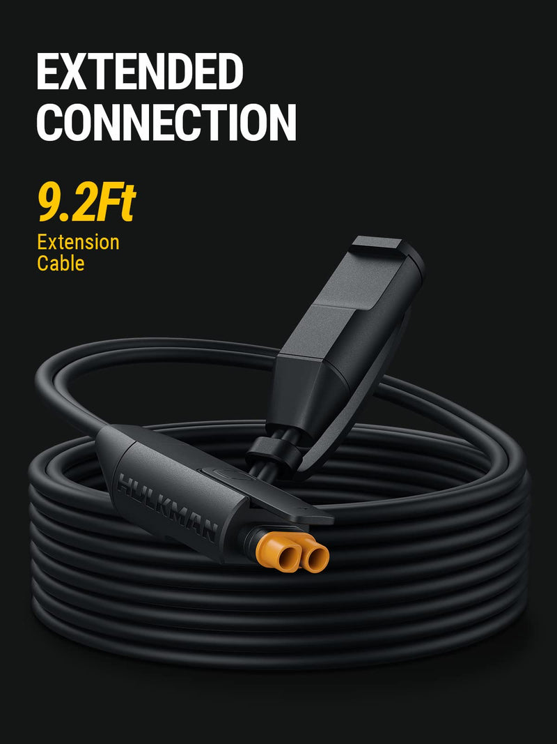 HULKMAN SigmaE01 9.2-Feet (2.8 Meters) Extension Cable for Sigma 1/ Sigma 5 Battery Charger