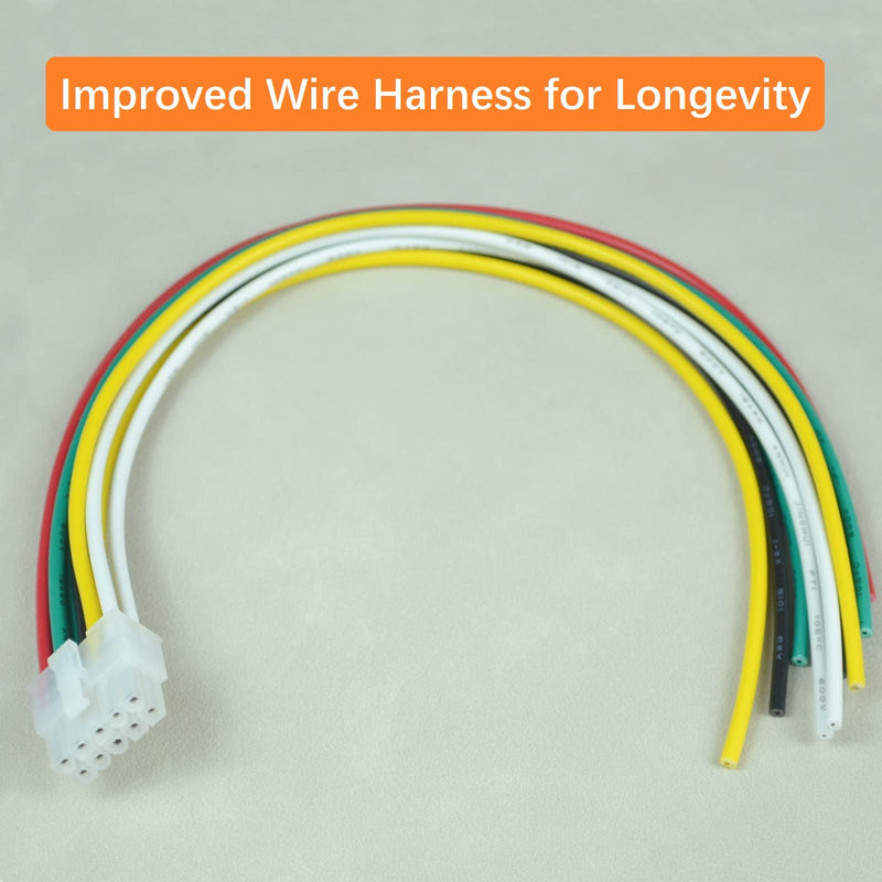 10-pin Harness Plug Compatible with Kicker BassStation Hideaway 11HS8 46HS10 11PHD12 11PH12 HS8 PT10 PT250 11PT8