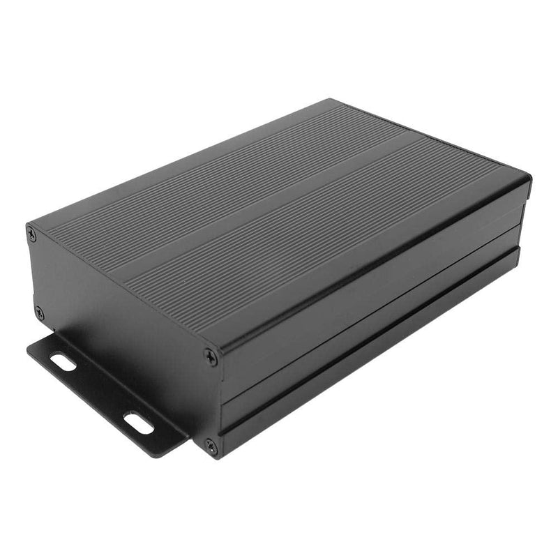 40x97x150mm Enclosure Electronic DIY Circuit Board Project Protective Box Aluminum Cooling Case for Power Amplifier Aluminum Box GPS Analyzer Housing Black