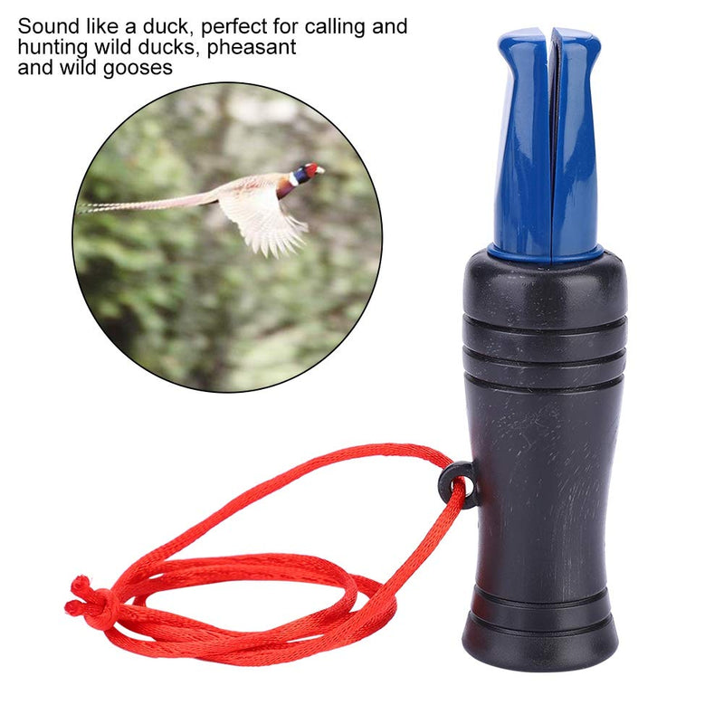 Duck Whistle Call, Durable PVC Duck Call Decoy Rook Callers Outdoor Hunting Accessory