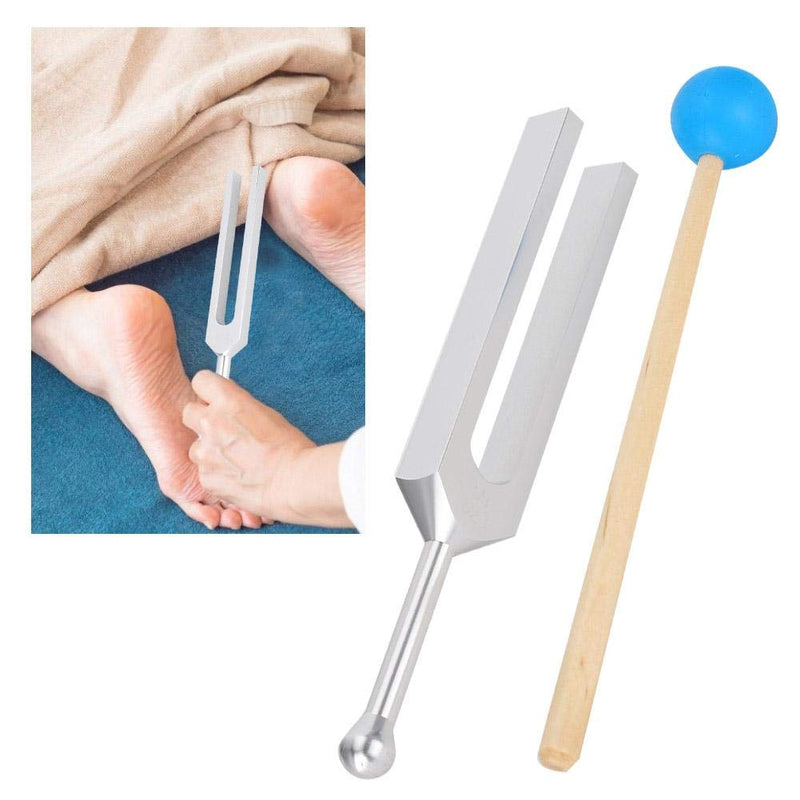 Tuning Fork, 528Hz Aluminum Alloy Wood Hearing Frequency Tuning Beautymisc Tool Set For Nursing, Medical And For Tuners Music Students Asmr Tool