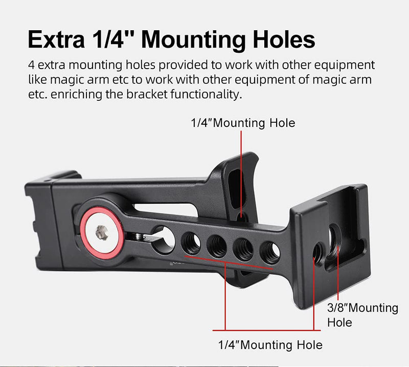 Sunwayfoto CPC-05 Arca/RRS Compatible Modular Smartphone Cell Phone Holder 58mm to 90mm / Bracket Tripod Mount