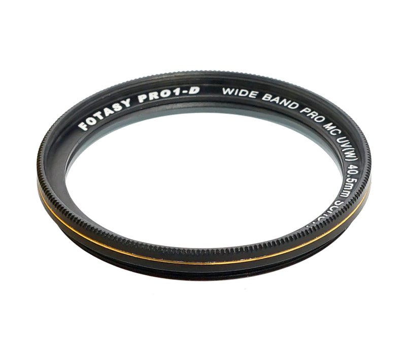 Fotasy 40.5mm Ultra Slim UV Protection Lens Filter, Nano Coatings MRC Multi Resistant Coating Oil Water Scratch, 16 Layers Multicoated 40.5mm UV Filter 40.5m MRC40.5