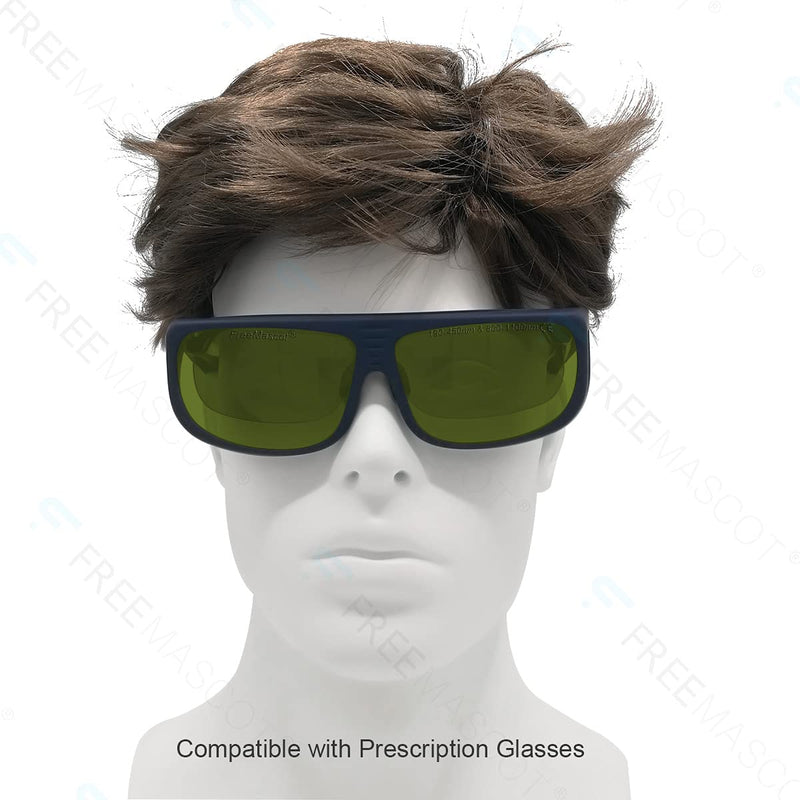 FreeMascot Professional OD 8+ 190nm-450nm / 800nm-1100nm Wavelength Laser Safety Glasses Style 5