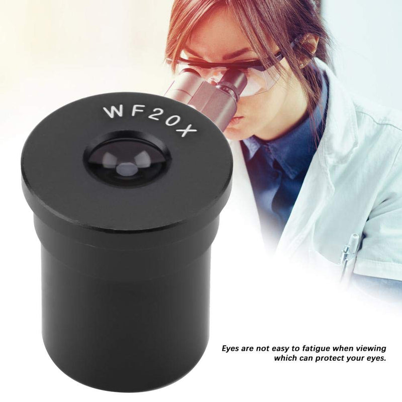 WF20X Eyepiece Standard High Precision Telescopes Microscope Eyepiece for Inside Outside for Office with Interface Diameter 23.2mm
