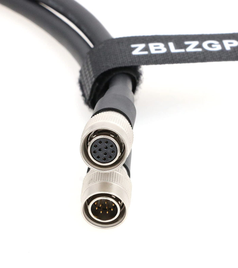 ZBLZGP 12 Pin Hirose Male to 12 Pin Hirose Female Cable for Sony CCXC XC Camera Computer Network (5M) 5M