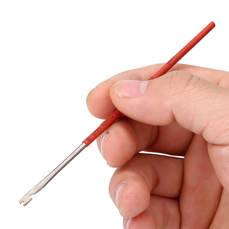 Woodwind Instrument Repair Tool, Steel Spring Hook for Sax, Clarinet, Oboe, Flute