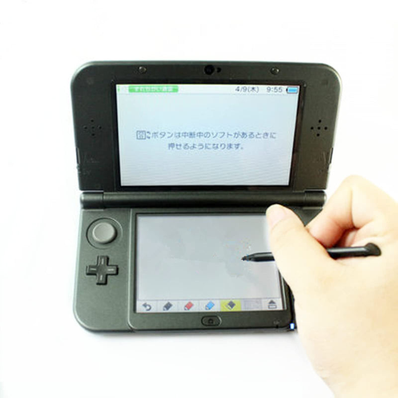 XHBTS 30 Pieces Plastic Replacement Touchscreen Stylus Pen, Compatible with Nintendo New 3DS XL, New 3DS LL (Black) Black