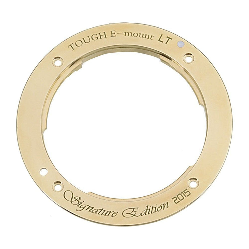 The Tough E-Mount Signature Edition LT from Fotodiox Pro - A Distinctive Brass, Light Tight Replacement Lens Mount for Sony NEX & E-Mount Camera Bodies (APS-C & Full Frame Such as NEX-5, NEX-7 & a7)