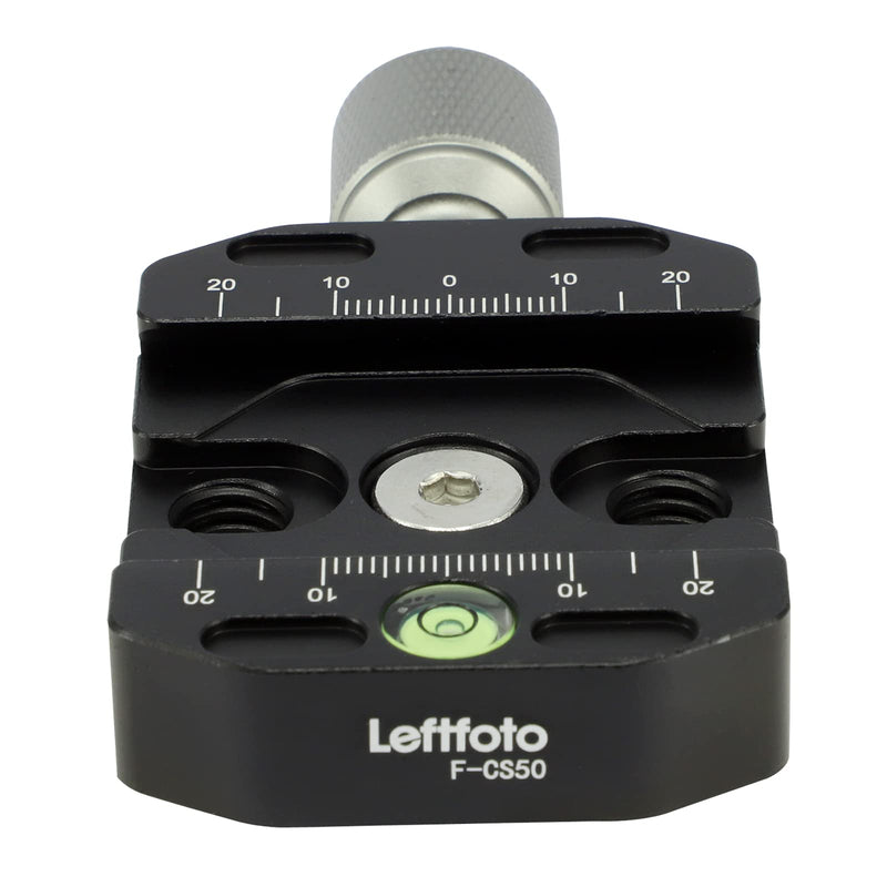 Leftfoto Quick Release Clamp with Arca Swiss clamp Style for Tripod Ballhead Universal Quick-Change seat, monopod Head, Tripod Quick Release Plate