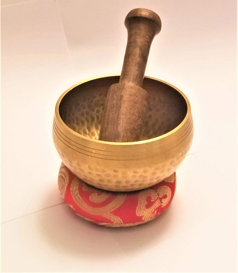 Singing Bowl 3.2" inch Handmade from foothills of THE HIMALAYAS - Best for Gift