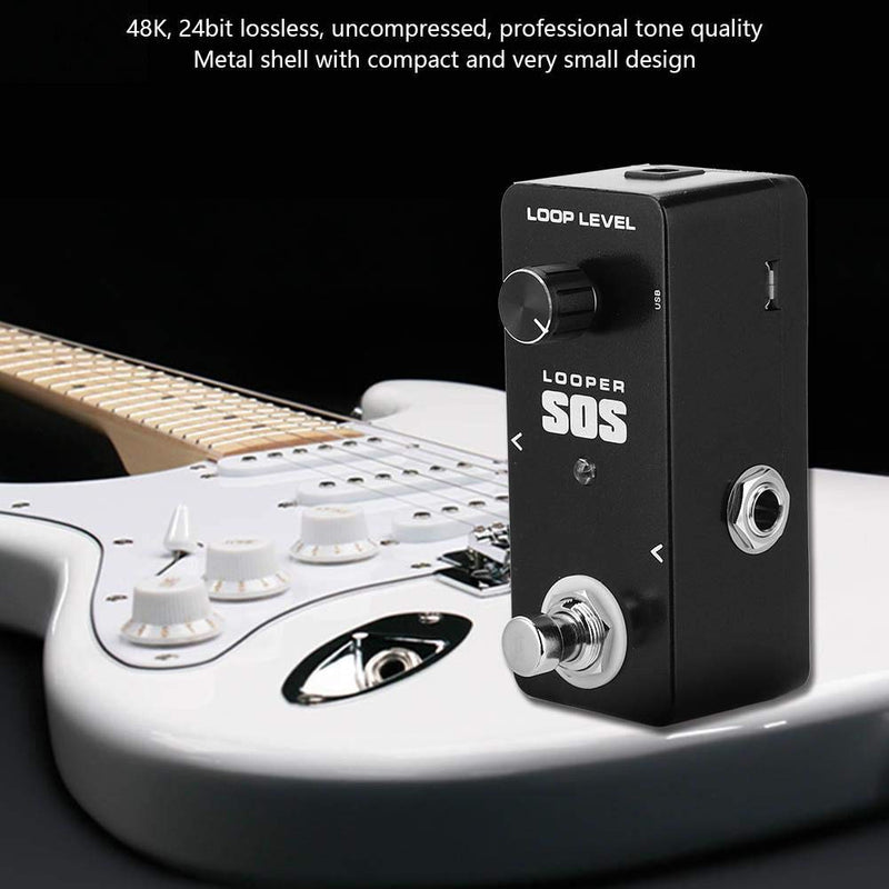[AUSTRALIA] - Guitar Effect Pedal Mini Guitar Looper Effects 5 Minutes Device Long Recording Pedal for Electric Guitar 