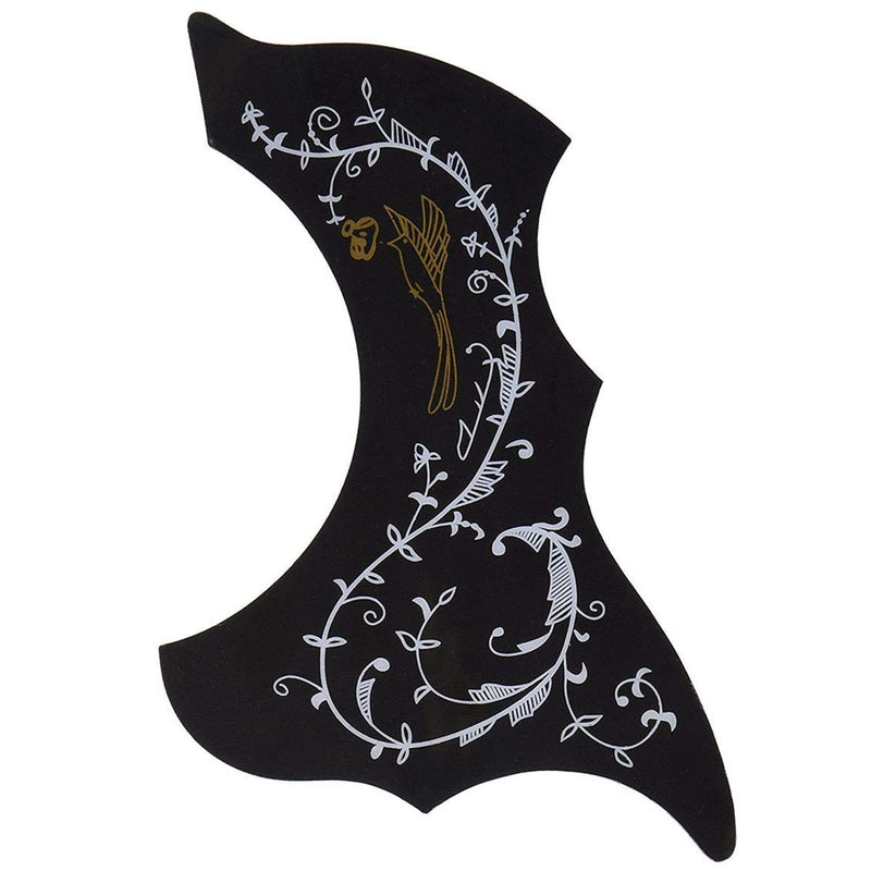 Pakala66 Acoustic Guitar Pickguard Pack of 5, Hummingbird and Water Shaped Self Adhesive