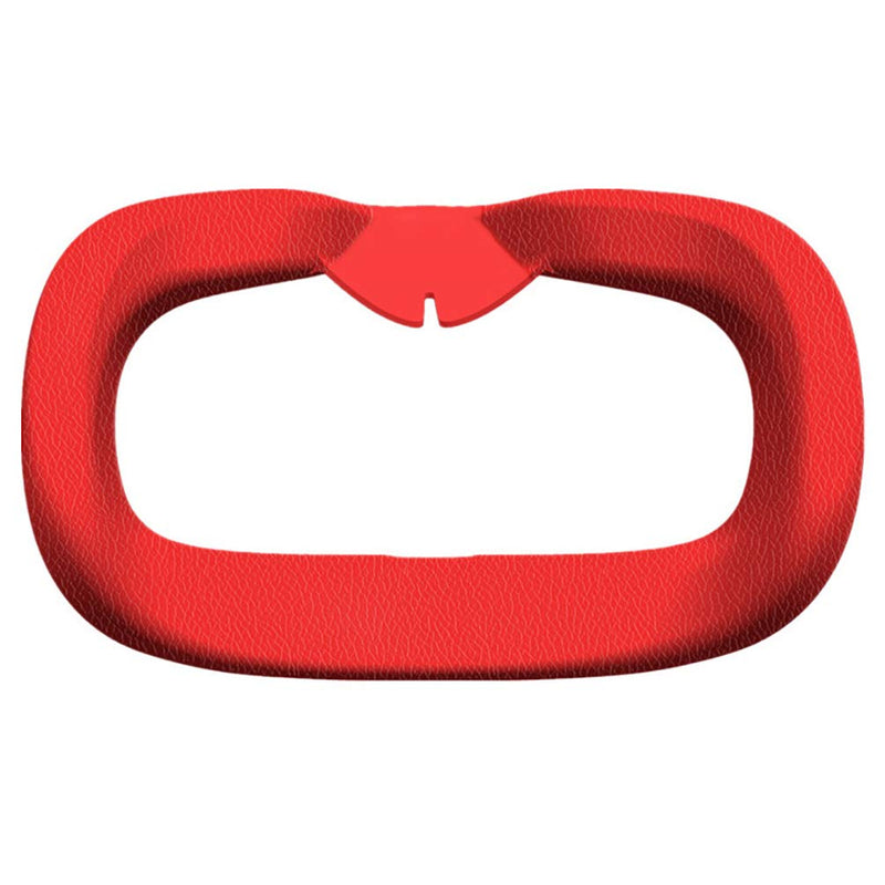 The Combo of VR Face Silicone Cover Mask Pad & Head Strap Pad Cushion Compatible for Oculus Quest Sweatproof Light Blocking (Washable) for Virtual Reality Headset( Not for Quest 2) Red