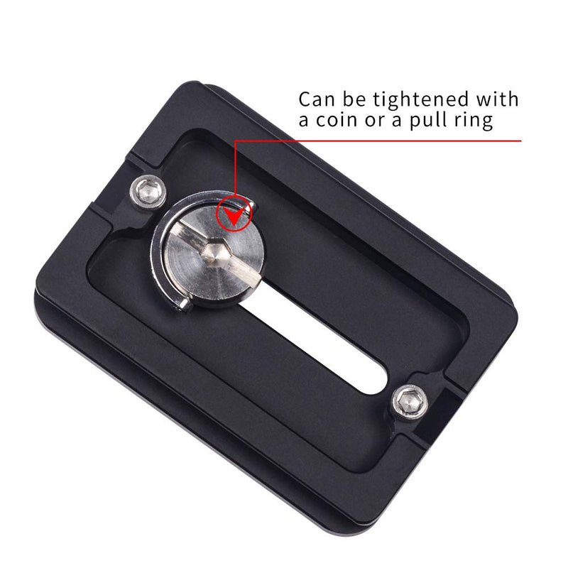 AOKA Quick Release Plate Fits Arca-Swiss Standard for Camera Tripod Ballhead (TY60) TY60