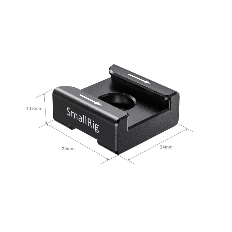 SMALLRIG Cold Shoe Mount with Anti-Twist Slot for Zhiyun-Tech Crane-M2 BSS2437