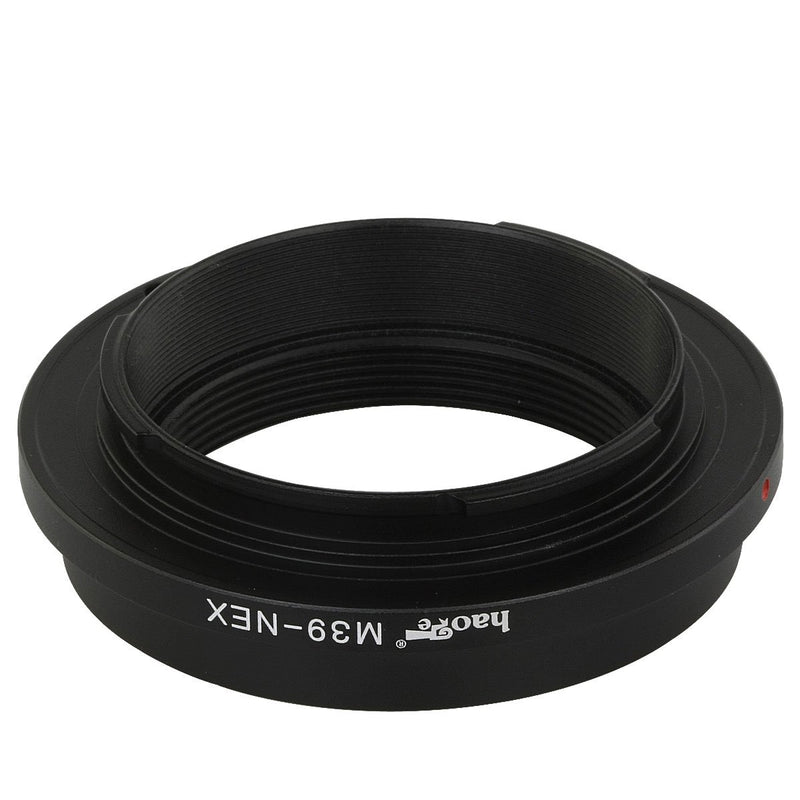 Haoge Lens Adapter for Leica 39mm M39 LTM Lens to Sony E Mount NEX Camera Such as a3000 a3500 a5000 a5100 a6000 a6400 a6500 A7 A7R A7S A7II A7RII A7SII A7III A7RIII A9 VG20 VG30 FS700 EA50 FS7 FS5