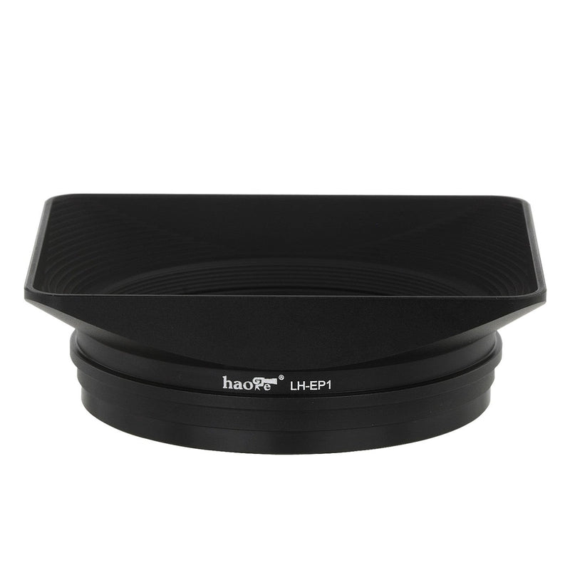 Haoge LH-EP1 Square Lens Hood for Sony RX1 RX1R RX1R II Camera, E 20mm f2.8, 28mm f2, 30mm f3.5, 35mm f1.8, 50mm f1.8, FE 24mm F1.8, Sonnar T FE 55mm F1.8 ZA, Sonnar T FE 35mm F2.8 ZA Lens