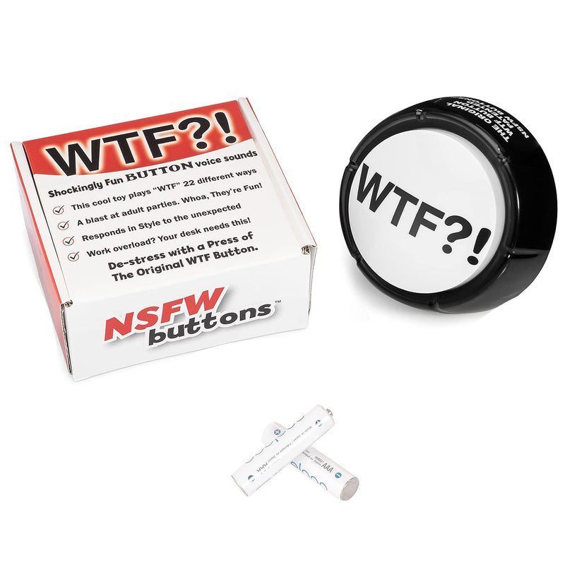 [AUSTRALIA] - NSFW buttons Original WTF Button - Wonderful WTF?! Adult Audio Insanity, Right on Your Desk! 
