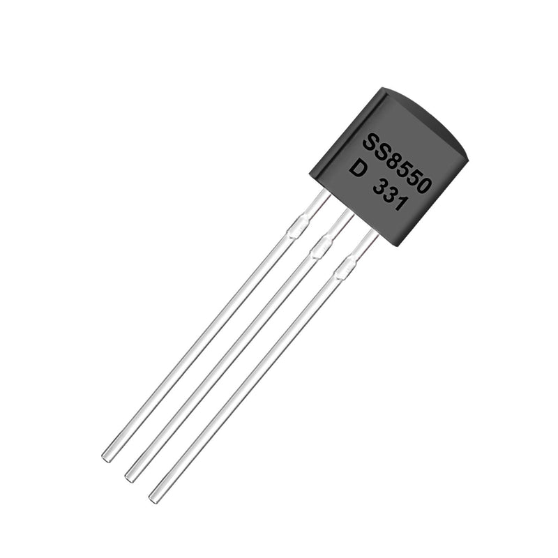 Chanzon 100pcs SS8550 TO-92 PNP Transistor -1.5A Transistor