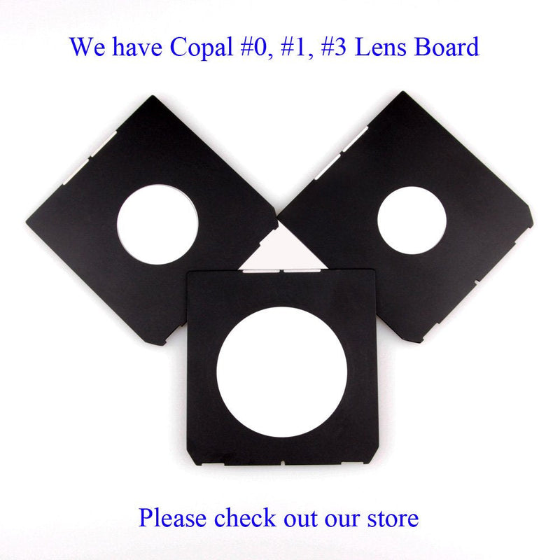 Copal Compur Prontor #0 Lens Board 96x99mm For Linhof Technika Wista Ebony Shen Hao Chamonix Tachihara 4x5 Camera(#0)