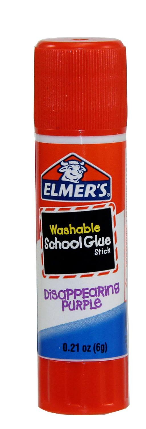 Elmer's Glue Stick (E579), Disappearing Purple, 3 Sticks 7 Count Standard Stick