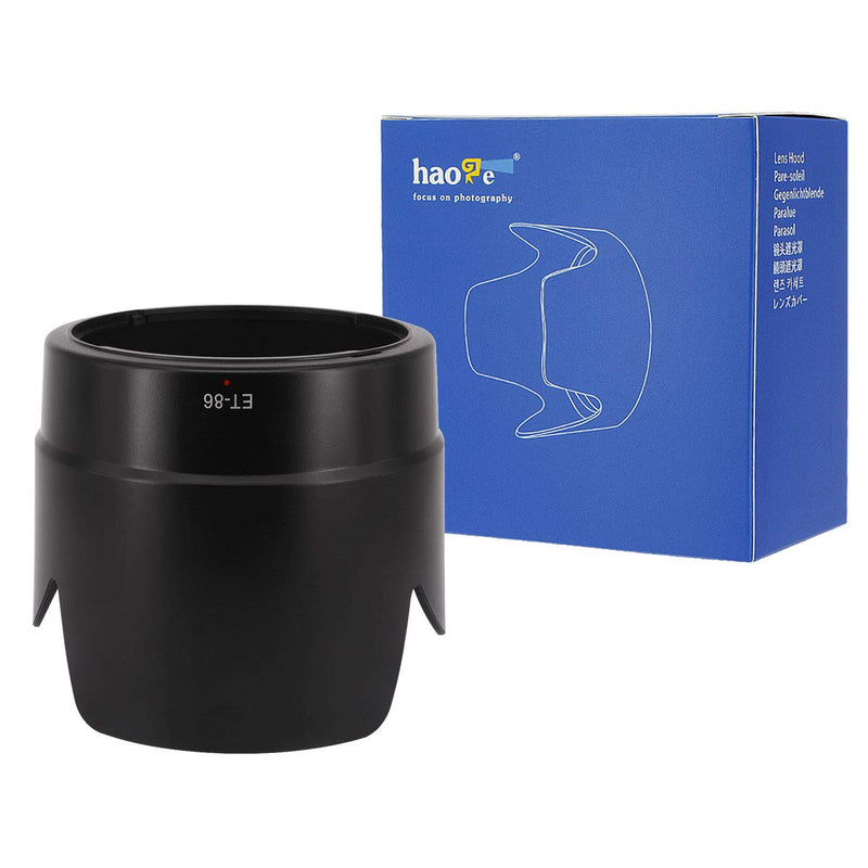 Haoge Bayonet Lens Hood Compatible with Canon EF 70-200mm f/2.8L is USM Lens Replaces Canon ET-86