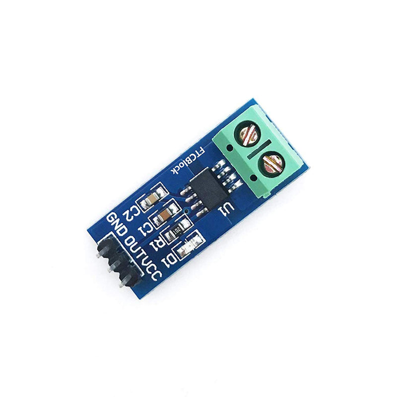 FTCBlock 3pcs ACS712 Current Sensor 30A Range Analogue AC/DC for Arduino Ras PI