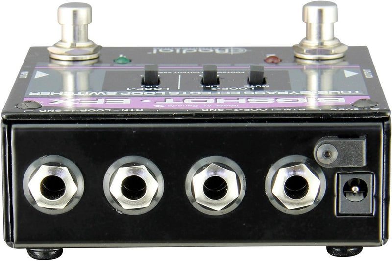 [AUSTRALIA] - Radial Engineering Big Shot Effects Loop Switcher Pedal MultiColored 