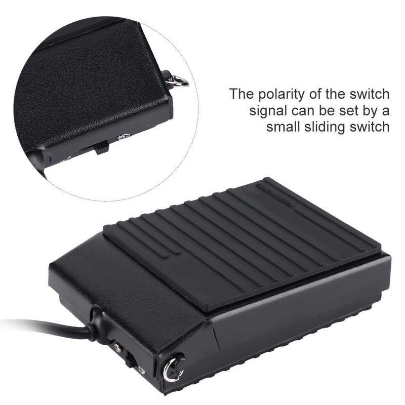 WTB-004 Tenuto Pedal Half-pedaling Sustain Pedal for Piano and Electronic Keyboard,Black.