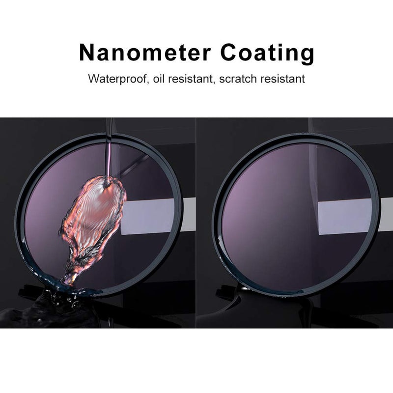 K&F Concept 67mm Clear-Natural Night Filter Light Pollution Reduction Filter for Night Sky/Star