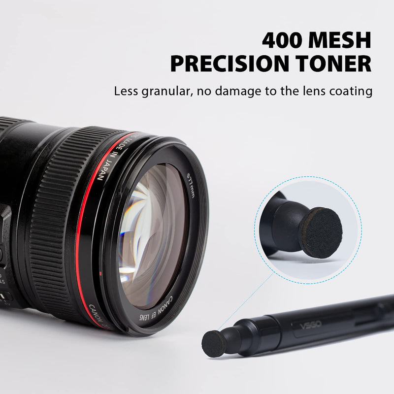 [AUSTRALIA] - VSGO V-P03E Power-Switch Lens Cleaning Pen Compatible for Canon, Nikon, Pentax, Sony Digital Camera Cleaning,AR VR Glasses Phone Tablet Screen Cleaning Pen 