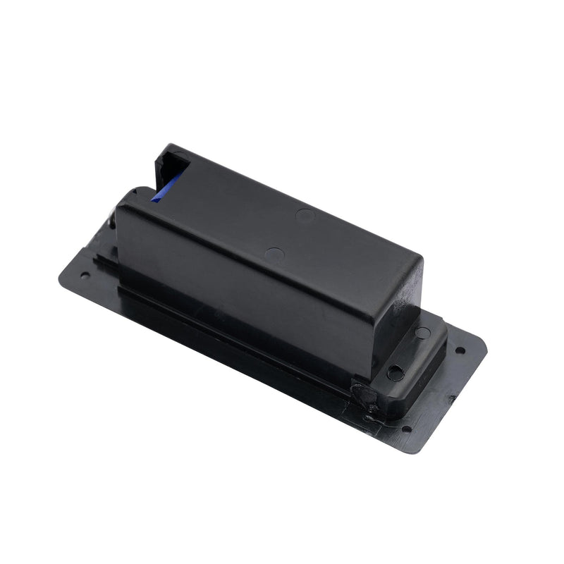 Musiclily Pro 9-Volt Battery Box Case Compartment for Active Guitar Bass, Black Style A