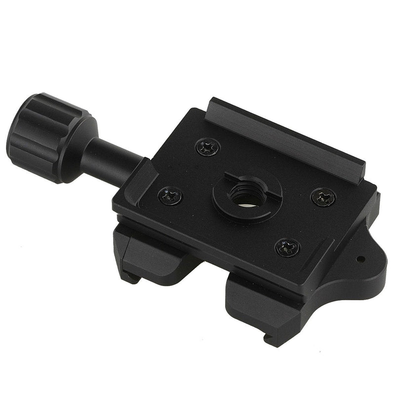 Haoge Quick Release QR Clamp Adapter Convertor for Manfrotto RC2 System to Arca-Swiss Compatible Adapter for Manfrotto RC2 Ball Head