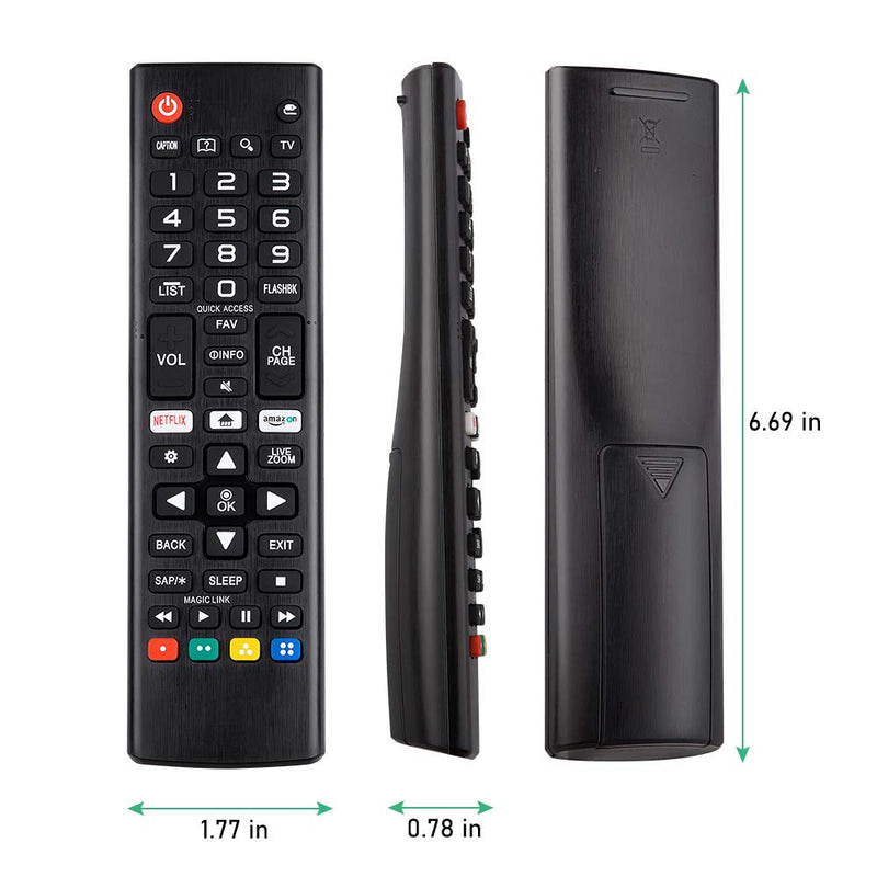 Angrox Universal Remote Control for LG-TV-Remote All LG LCD LED HDTV 3D Smart TV Models