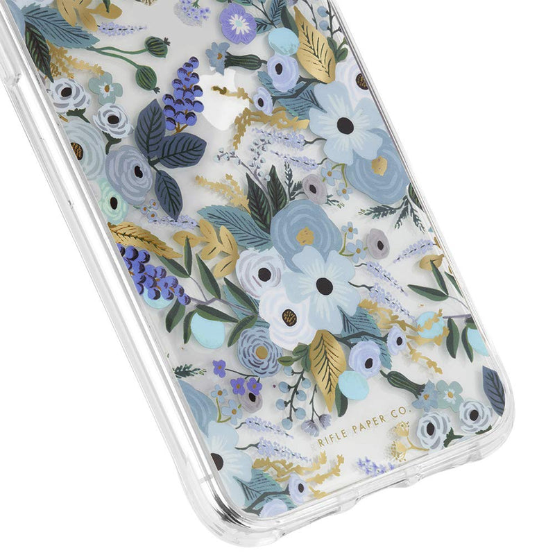 Rifle Paper CO. Case for iPhone 11 Pro Max - Floral Design - 6.5 inch - Garden Party - Blue Garden Party Blue