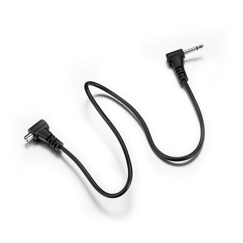 (2 PCS) 2.5mm to Male Flash PC Sync Cable,12-Inch/30CM 2.5mm Plug to Male Flash Sync Cord for Camera Photography Connector