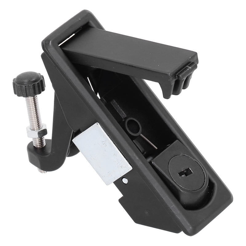 Compression Latch Lock Powder Coated Zinc Alloy Adjustable Lever Hand Operated Flush Lever RV Compartment Lock Trigger Latch Baggage Door Latch for RV Marine Boat Cabinet Toolbox
