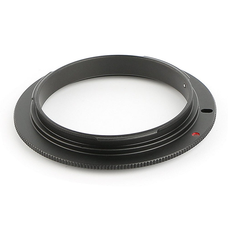 NEWYI 58mm Macro Reverse Adapter Ring and Rear Lens Mount Protection Ring for Canon EOS EF Mount 58mm Filter Thread Lens