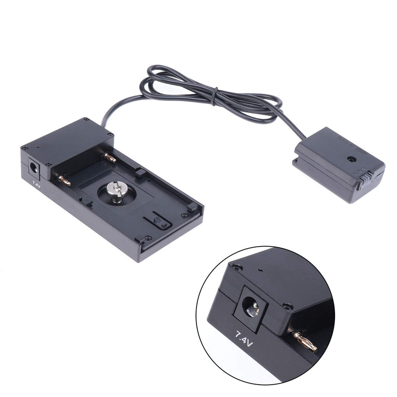 Fotga NP-FW50 Dummy Battery to NP-F NP-F970 F960 F750 F770 F550 Battery Adapter Hot Shoe Mount Plate 1/4" for Sony DSC-RX10 A7 A7R A7S II A5000 A5100 A6000 A6100 A6300 A6400 A6500 DSC-RX10 II III IV