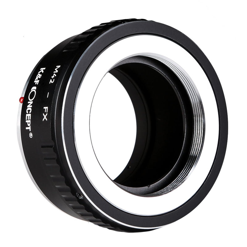 K&F Concept Lens Adapter M42 to Fuji X Compatible with M42 Mount Lens to Fujifilm Fuji X-Series X FX Mount Mirrorless Camera Body