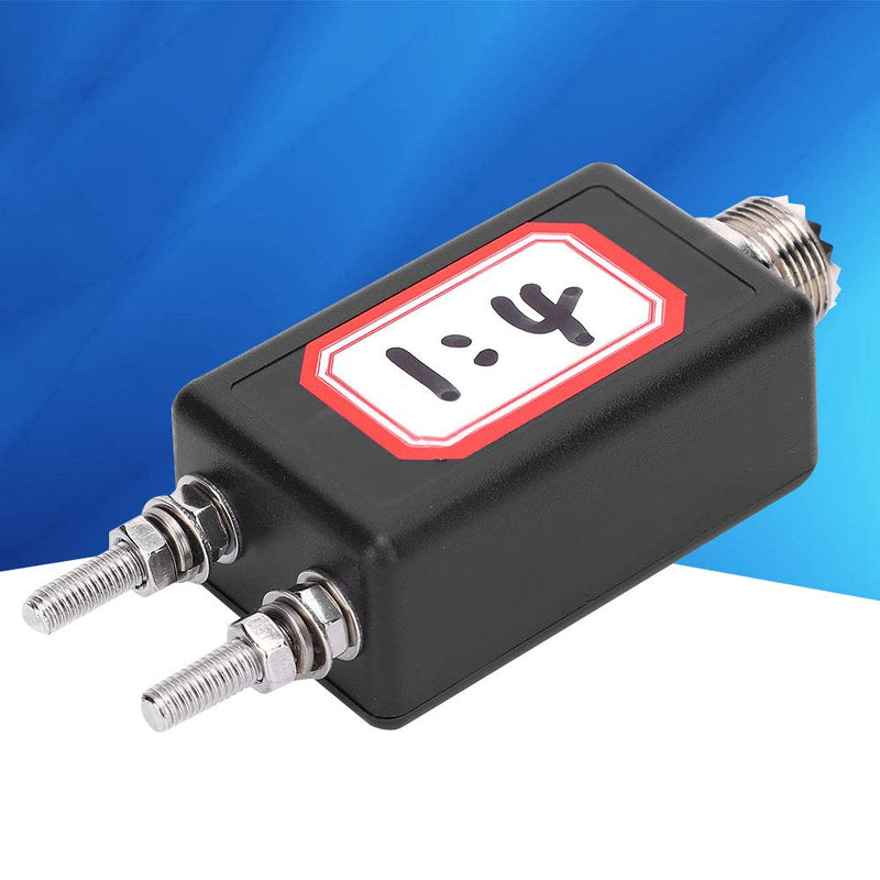 Mini Balun Consumer Electronics Suitable for HF Shortwave Antenna for Outdoor QRP Station and Furniture (1:4) 1:4