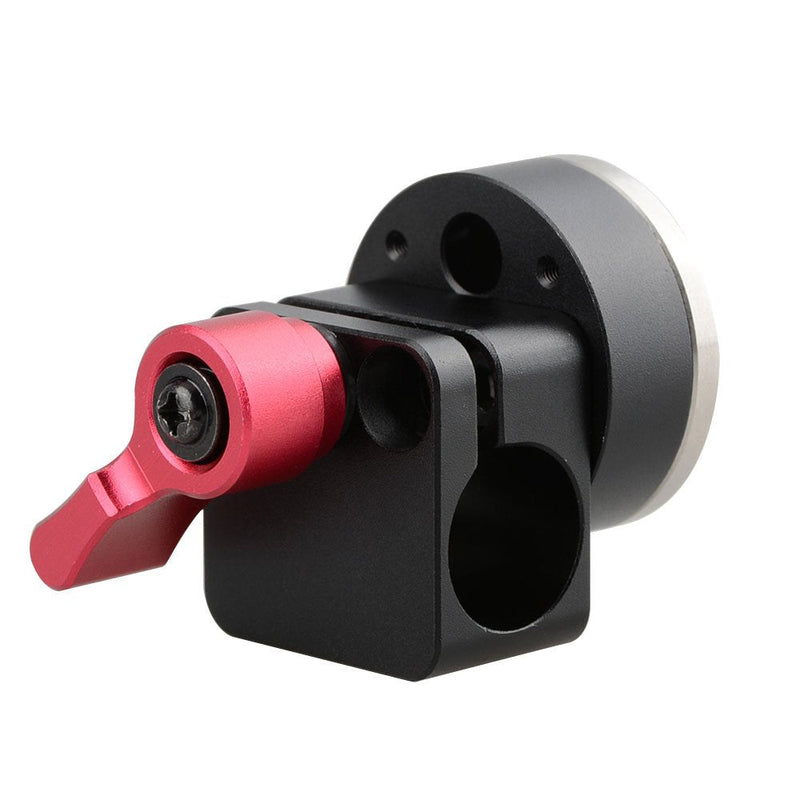 CAMVATE 15mm Single Rod Clamp Articulating with Rosette Lock(M6,31.8mm)
